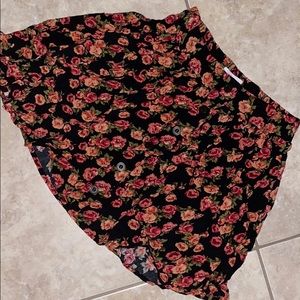 Floral skirt